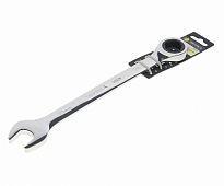 Ключ комбинированый ER-21121H трещоточный 21мм (на держателе) ЭВРИКА